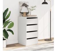 Blanc Commode salon/BUFEET d'angle - JILL'S - Avec rangement - blanc 40x41x76 cm - bois d'ingénierie LV844