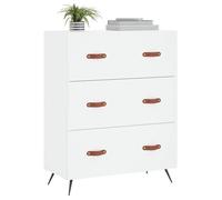 Blanc Commode salon/BUFEET - JILL'S - Avec rangement - blanc 69,5 x 34 x 90 cm - bois d'ingénierie LV801
