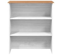 Blanc Commode Salon CHIC Hutch ASKIM 91x30x104 cm Bois de pin massif N17333