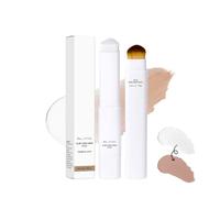 Blanc Cover Cream Stick, Color Changing Foundation Sticks, Medium to Full Coverage White Foundation Stick with Brush Head, Korean Foundation Sticks for All Skin Types (Tan)