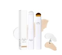Blanc Cover Cream Stick, Color Changing Foundation Sticks, Medium to Full Coverage White Foundation Stick with Brush Head, Korean Foundation Sticks for All Skin Types (Light)