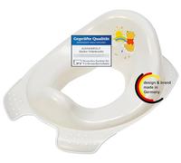 Blanc de Perle Premium Siège Toilettes pour Enfants Disney Winnie L'Ourson Petits Stable avec Abattant Fonction Anti-dérapante Unique Grain Individuels Agréable Effet Paillettes
