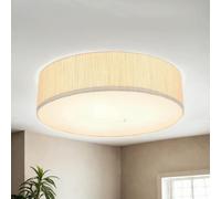 Blanc Deckenleuchte Papier 3-flmg Rond Moderne Confortable Salon Lampe Selina