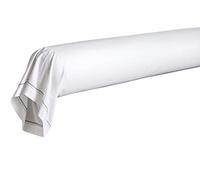 Blanc des Vosges Histoire Marine taie de traversin 90 x 190 cm - Percale 100% Coton 80fils/cm²