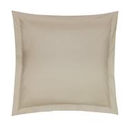 Blanc des Vosges Uni 57 Fils Taie, Coton, Ficelle, 65x65 cm