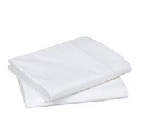 Blanc des Vosges Uni Percale Housse de Couette, Coton, Blanc, 200x200 cm
