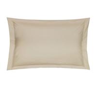 Blanc des Vosges Uni Satin Taie Coton Chanvre 50 x 75 cm