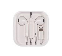 Blanc Ecouteurs Filaires Bluetooth Intra Auriculaire Oreillettes Lightning pour iPhone 14 Plus - Yuan Yuan -