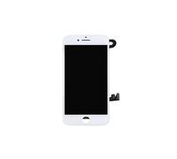 Blanc- Ecran lcd avec vitre tactile sur châssis +Camera avant pour iPhone 7(4.7)