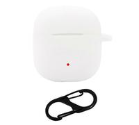 (Blanc) étui de protection en silicone anti-rayures avec boucle pour écouteurs sans fil 1MORE Q10