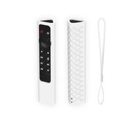 (Blanc) Étui de télécommande pour Nvidia Shield Tv Pro 4k Hdr protection en silicone contre les chutes,