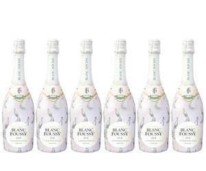 Blanc Foussy - Vin Effervescent Ice Chardonnay Demi-Sec (6 x 0,75 L)