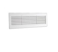 Blanc Grille d'aération 110 mm x 460 mm/10,9 x 46 cm murale conduits d'aération Ventilation Coque Tru25