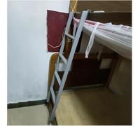 Blanc Gris Noir Crochet sur Échelle Superposée pour Roulotte De Voyage École, Échelle Suspendue RV, Échelle De Lit Loft Dortoir en Métal, 116 130 140 150 Cm De Haut, G-s, 1.4m/55.1"/4.6ft