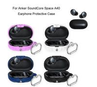(Blanc) Housse anti-poussière antidérapante pour casque Anker SoundCore Space A40