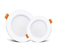 Blanc Led Downlight Encastré Intérieur Plafonnier Led 3W 5W 9W 12W AC220V Led Spot Lampe Pour Salon Foyer Bar Comptoir Bureau-Natural_White__5W