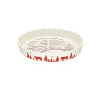 Blanc mat*tourtiere 30cm myrtilles * Table&cook tft301-01010t