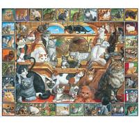 Blanc Montagne Puzzles World Of Chats 1000 Pièce Puzzle 760mm x 610mm