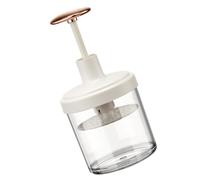 Blanc, Mousseur Visage Portable, Nettoyage Visage Facile | Opération Simple, PP et Abs, Usage Salle de Bain ou Voyage, pour Gel Moussant
