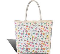 blanc nature multicolore Frida Kahlo Sac Floral Animaux Canvas D2OTI800F
