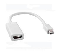 (blanc) Nouveau câble adaptateur convertisseur Thunderbolt Mini DisplayPort Display Port DP mâle vers HDMI femelle pour Apple Mac Macbook Pro Air