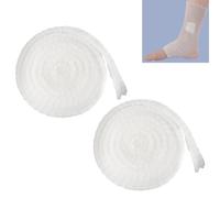 Blanc Pansement Tubulaire Élastique en Filet,Bandage Extensible,Tubulaires Respirants Bande de Fixation,Pansement Tubulaire Élastique en Filet Bandages,Respirants Bande pour la Retenue du Pansement