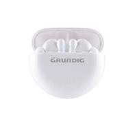 Grundig Écouteurs Bluetooth sans Fil True Wireless 5.0 - Écouteurs Bluetooth sans Fil avec Commande Tactile et Micro - Boîtier de Charge Inclus - 3 Heures Autonomie - Blanc