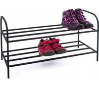 BLANC* Porte-chaussures en métal - étagère à chaussures en métal - étagère à chaussures peu encombrante - rangement de chaussures - Shoe Rack - armoire à chaussures - étagère NOIR