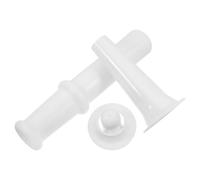 Blanc Poussoir pour Hachoir à Saucisses Installation Facile, en Plastique | Surface Lisse et Non Poreuse, pour Viande Finement Hachée, la Cuisine Domestique, Entretien Simple