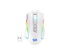(BLANC) Redragon M612 PRO RGB 8000 DPI filaire/sans fil 9 boutons programmables 6 rétroéclairés