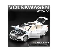 (blanc sans boîte) 1:32 Volkswagen CC Alliage Jouet Voiture Métal Moulé Sous Pression Modèle Son Et