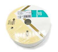 Blanc satiné Byetsa Fold 30 mm Biais sur un rouleau de 25 m