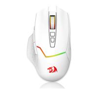(BLANC) Souris de jeu sans fil Redragon M690 PRO, 8 000 DPI, souris filaire, bouton Quick Fire, 8