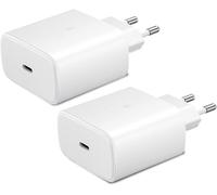 Blanc Super Rapide 45w Chargeur Applicable À Samsung Galaxys25 S24 Ultras23 S22 S21 S20 A55 A54 A34 Z Fold6 Fold5 Flip6 Flip5/5gtab/S10/S9,Applicable À:Iphone 16 15/16 15 Pro/16 15 Pro Max/16 15 Plus
