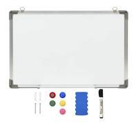 (Blanc)Tableaux effaçable à sec - Magnifique Tableau blanc magnétique effaçable à sec Blanc 50x35 cm Acier 22809