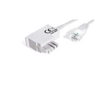 Blanc VDSL Câble ADSL pour DSL connecteur TAE RJ45 VoIP IP Fritzbox Speedport 8