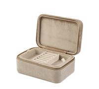 Blanca Boîtes à bijoux Beige KXD0708 - Femme - Velours