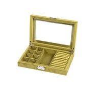 Blanca Boîtes à bijoux Vert BL1104 - Unisex - Velours