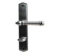 Blance Alpertec Mount-LS laiton colorés pour Badtüren r de la marque haeusler-shop poignée de porte pour WC gris acier, 32873043