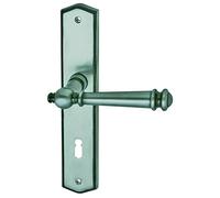 Blance Alpertec Mount-LS poignée de porte en laiton colorés-alberts bloque-porte pour chambre poignée de porte acier inoxydable, acier, 32873003