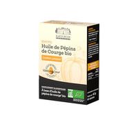 BLANCHE BRESSON - Huile de Pépins de Courge Bio - Confort Urinaire Homme, Débit & Volume Prostate, Diminution Envies d'Uriner, Débit Urinaire - 60 Capsules - Cure de 30 Jours - Fabriqué en France
