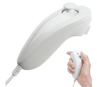 Blanche Manette Nunchuck Pour Console Nintendo Wii, 1 Pièce, Nouveauté