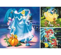 Blanche-Neige, Cendrillon, Arielle Ravensburger 09339