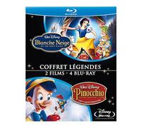 Blanche Neige Et Les Sept Nains + Pinocchio - Pack - Blu-Ray