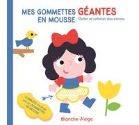 Blanche-Neige Mes gommettes géantes en mousse