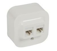 BLANCHE PRISE ORDINATEUR NT 2X UAE 8 CAT.5E UTP FORIX 782428