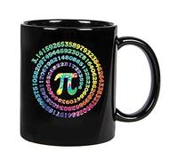 Blanches Tasses Cadeaux Pour Professeur De Mathématiques Tie Dye Pi Symbole Pi Day Tasse En Céramique Décorée Tasse Avec Poignée Élégant Mug Café Pour Le Café 330Ml