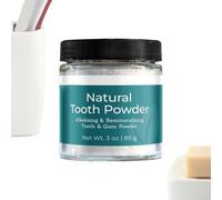 Blancheur Dentaire 85 g Poudre Nettoyante Douce Anti-Odeurs et Résidus | Dentifrice Correcteur de Couleur Dentaire Pour Femmes Hommes Papa Maman Ami Santé Buccale Soulagement Sensibilité