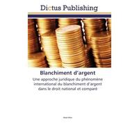 Blanchiment d'argent - Amal Atira - Dictus Publishing - broché - Essai
