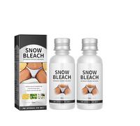 Blanchiment de neige Crème Éclaircissante pour Aisselles et Zone Intime, Creme Eclaircissante Parties Intimes,Crème éClaircissante, Underarm Whitening Cream,2 Pièces, 30g